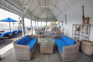 Front of property - Water Blow Huts (Lembongan Island)