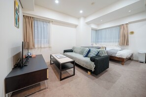 1 Schlafzimmer, Schreibtisch, Internetzugang, Bettwäsche