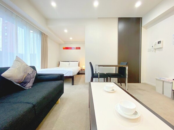 1 bedroom, desk, Internet, bed sheets - Pangoo Shinagawa Room 105 6 minutes walk from Shi / Minato-ku Tokyo (Minato-ku)