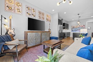 TV, video games, offices