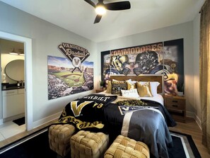 4 bedrooms, iron/ironing board, travel crib, WiFi