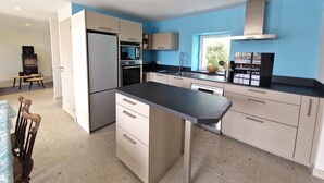 Private kitchen - Charming Penty 2-4 People, Morlaix bay (Plougasnou)