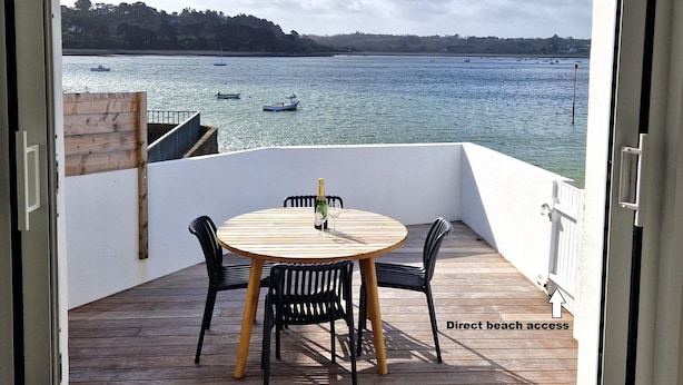 Balcony - Charming Penty 2-4 People, Morlaix bay (Plougasnou)