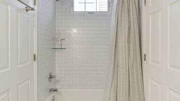Hair dryer, towels