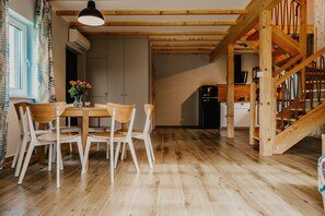 Comfort House, 3 Bedrooms | Dining - Holiday Resort With Pool in Nadole (Gniewino)