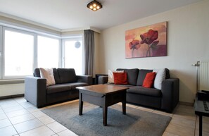 Leilighet – deluxe, 2 soverom | Oppholdsrom