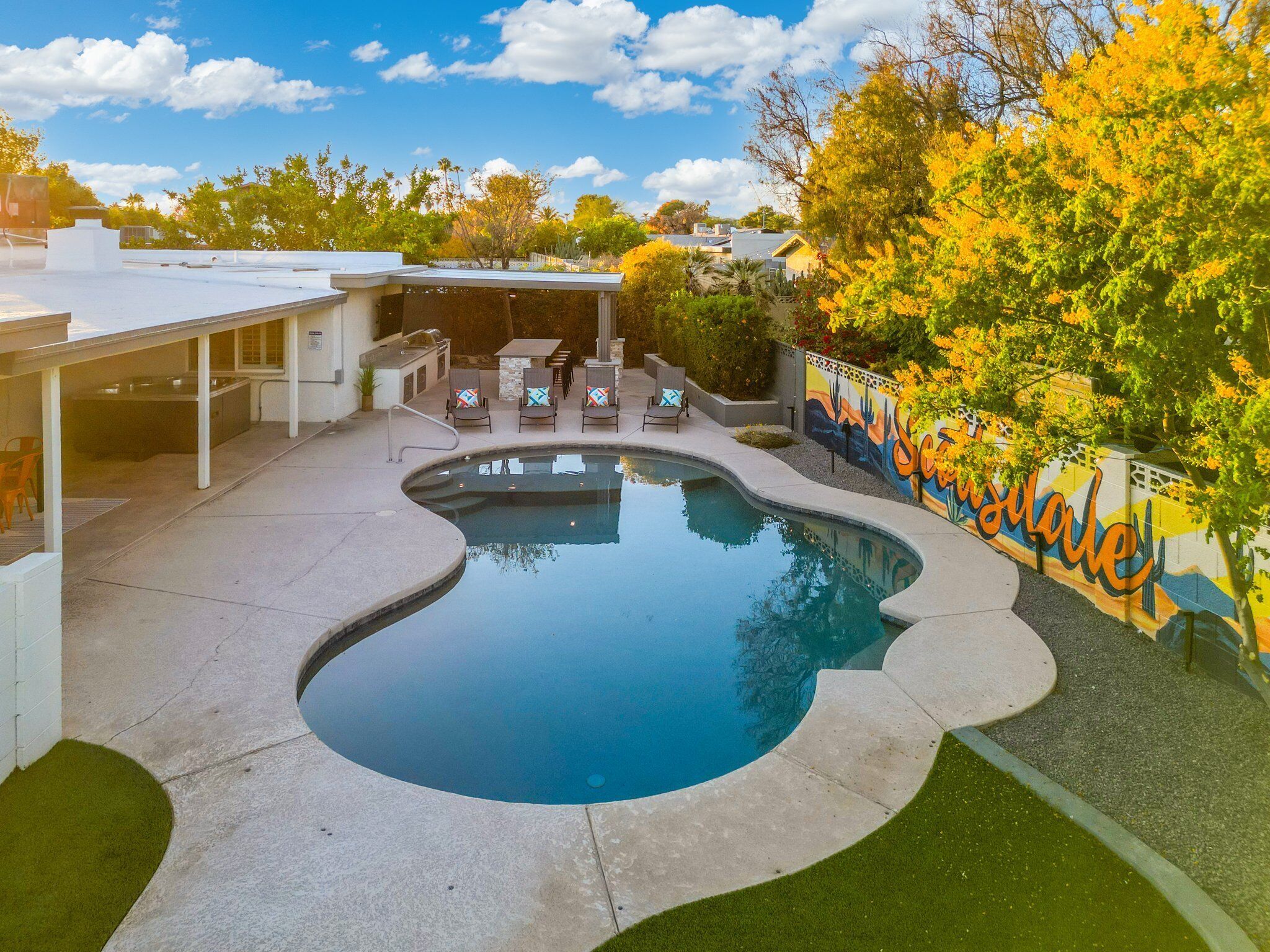 Outdoor pool