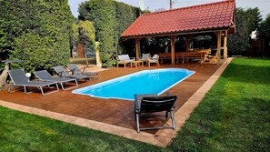 Indoor pool, outdoor pool - Comfortable House With Private Pool, Kolczewo (gmina Wolin)