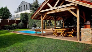 Indoor pool, outdoor pool - Comfortable House With Private Pool, Kolczewo (gmina Wolin)