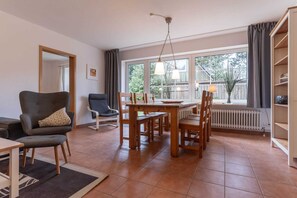 Classic-lejlighed - 3 soveværelser | Spiseområde