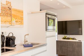 Comfort Apartment, 1 Bedroom | Private kitchen - Apartement in Top Lage (St. Peter-Ording)