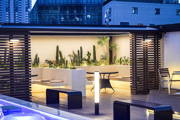 Rooftop terrace