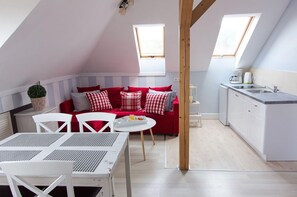 Living room - Apartment for 2 People in Miedzyzdroje (Międzyzdroje)