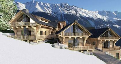 Cosy, Modern Canadian Wooden Chalet