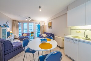 LĂ€genhet Classic - 2 sovrum | Restauranger