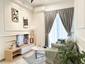 Apartment, 3 Bedrooms | Living area | Flat-screen TV - Sunsuria Forum by Manhattan Group  (Shah Alam)