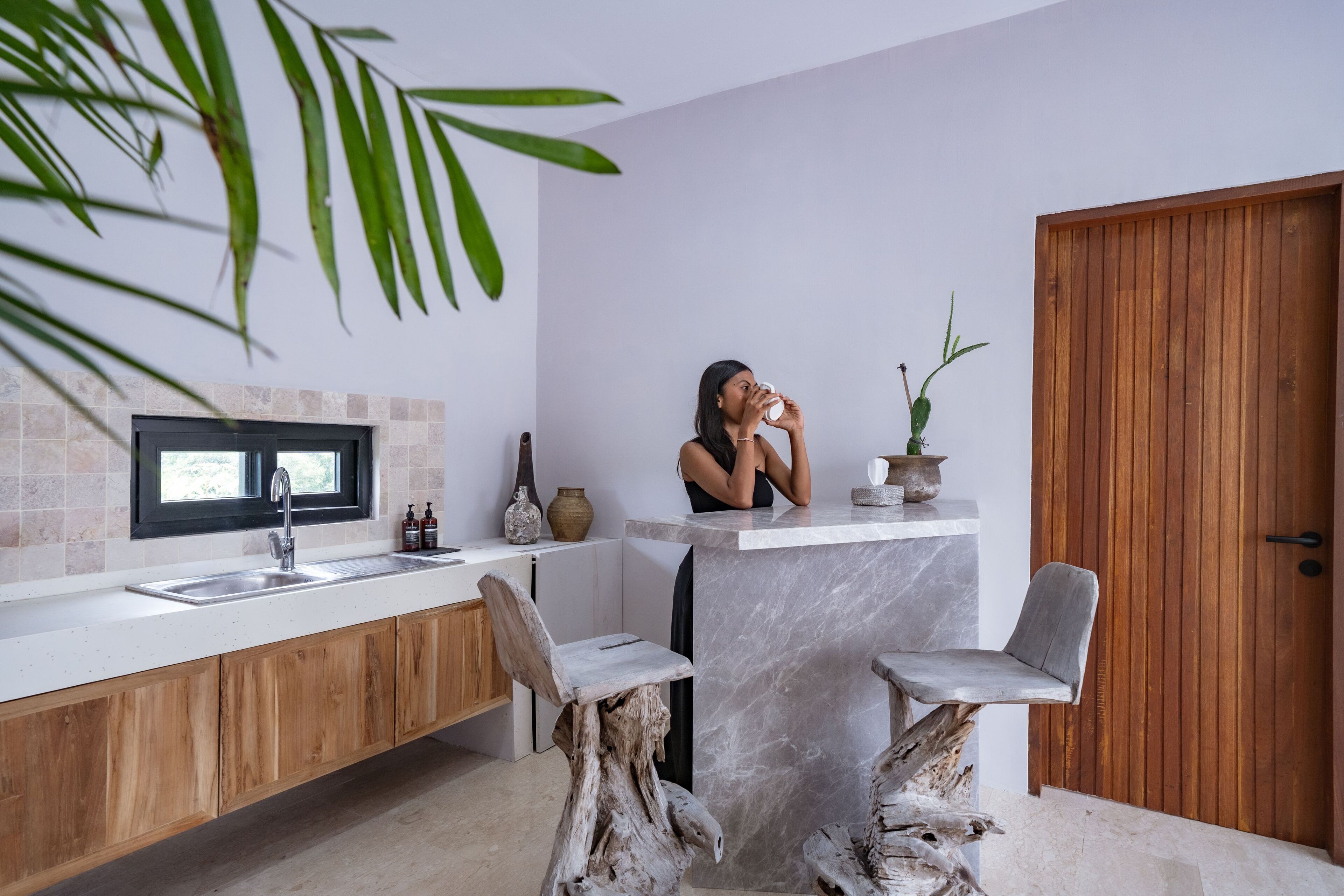 Apartment, 1 Schlafzimmer, Balkon, Poolblick | Esszimmer