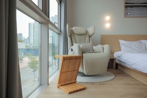 Deluxe tweepersoonskamer | Luxe beddengoed, individueel gedecoreerd, geluiddichte muren