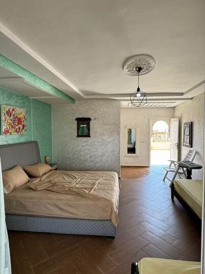 Room with veranda terrace.