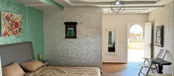 Room with veranda terrace.