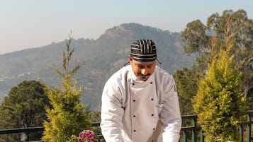 Opções para refeição ao ar livre