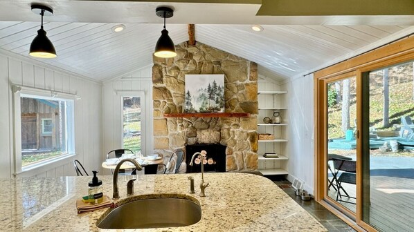 Interior - Pine Haven - Nestled among towering evergreen trees (Oneonta)