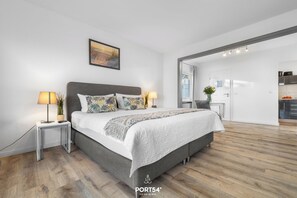 1 bedroom, free WiFi, bed sheets - Apartment 21 - 1-Room Apartment, TV, Shower, Terrace (Kappeln)