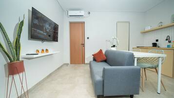 Habitació doble Comfort | Cuina privada | Cafetera i tetera i bullidora elèctrica