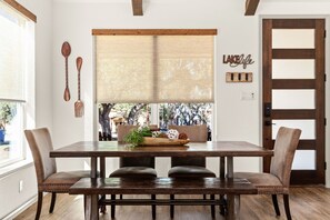 Dining - Lake View Getaway | Hot Tub + Firepit & Game Room! (Canyon Lake)