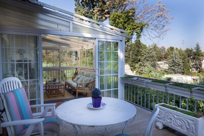 Villa for 8 people in the northwest of Madrid, 20 minutes from downtown，.