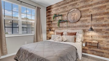 2 bedrooms, desk, iron/ironing board, free WiFi