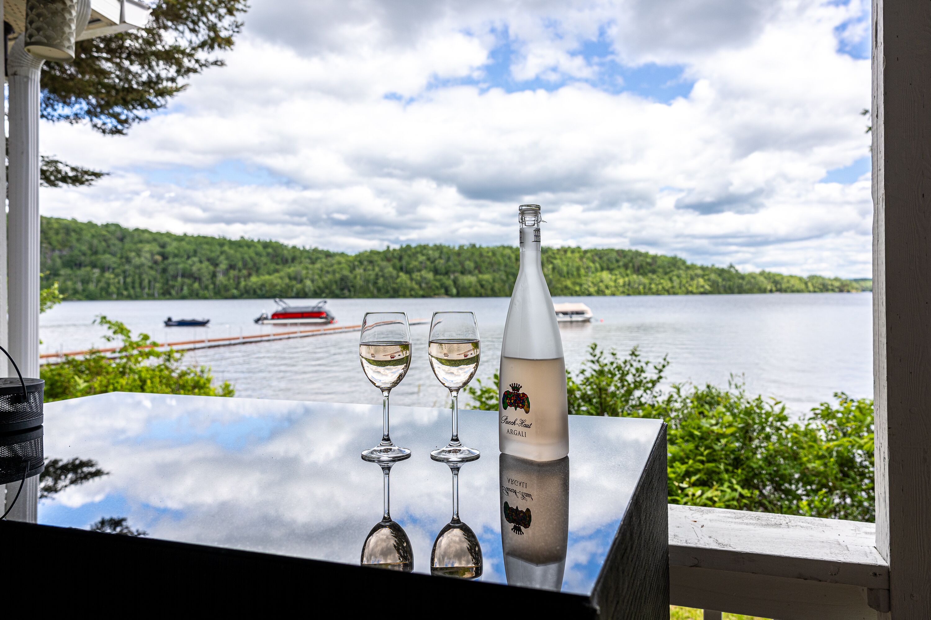 Vista desde la propiedad