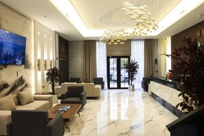 Lobby sitting area