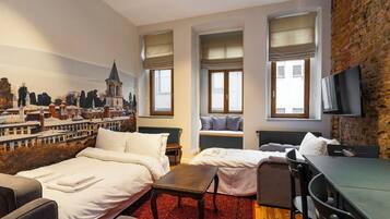 4 bedrooms, iron/ironing board, travel crib, WiFi