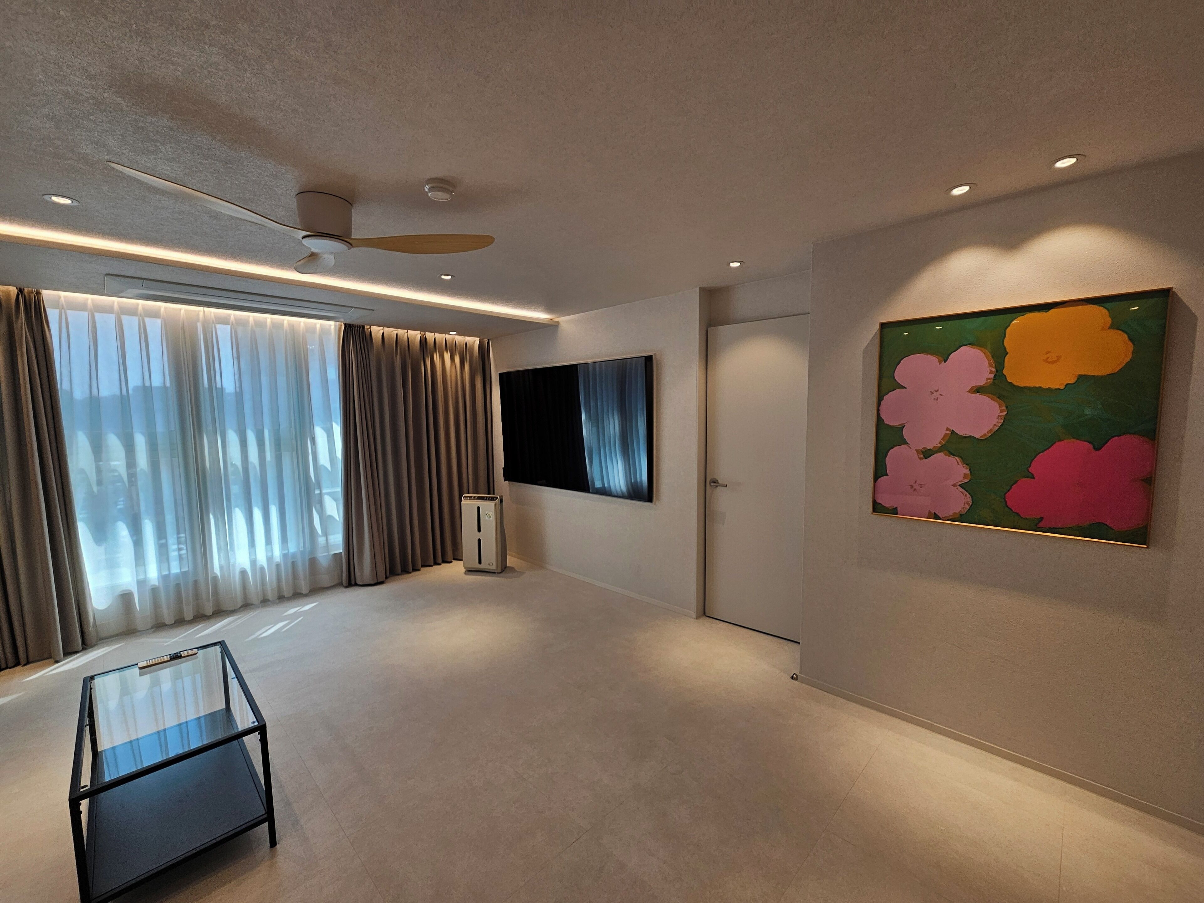 ファミリー スイート | リビング エリア | 床暖房