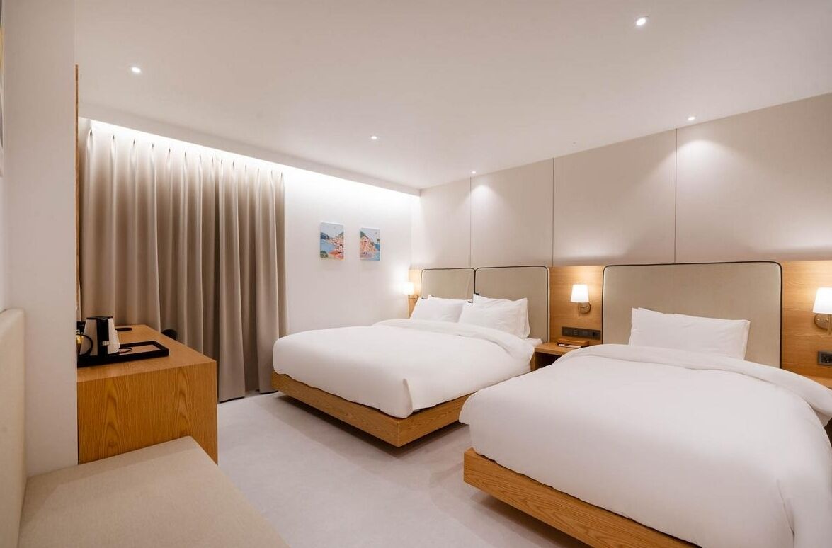 Standard Twin Room | Premium bedding, down comforters, soundproofing, free WiFi