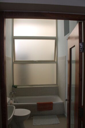 Apartment, 2 Bedrooms, Smoking, Balcony | Bathroom - Stylish, Modern, Central Apartment in St Julians, Malta - Sleep 4 (San Gwann)