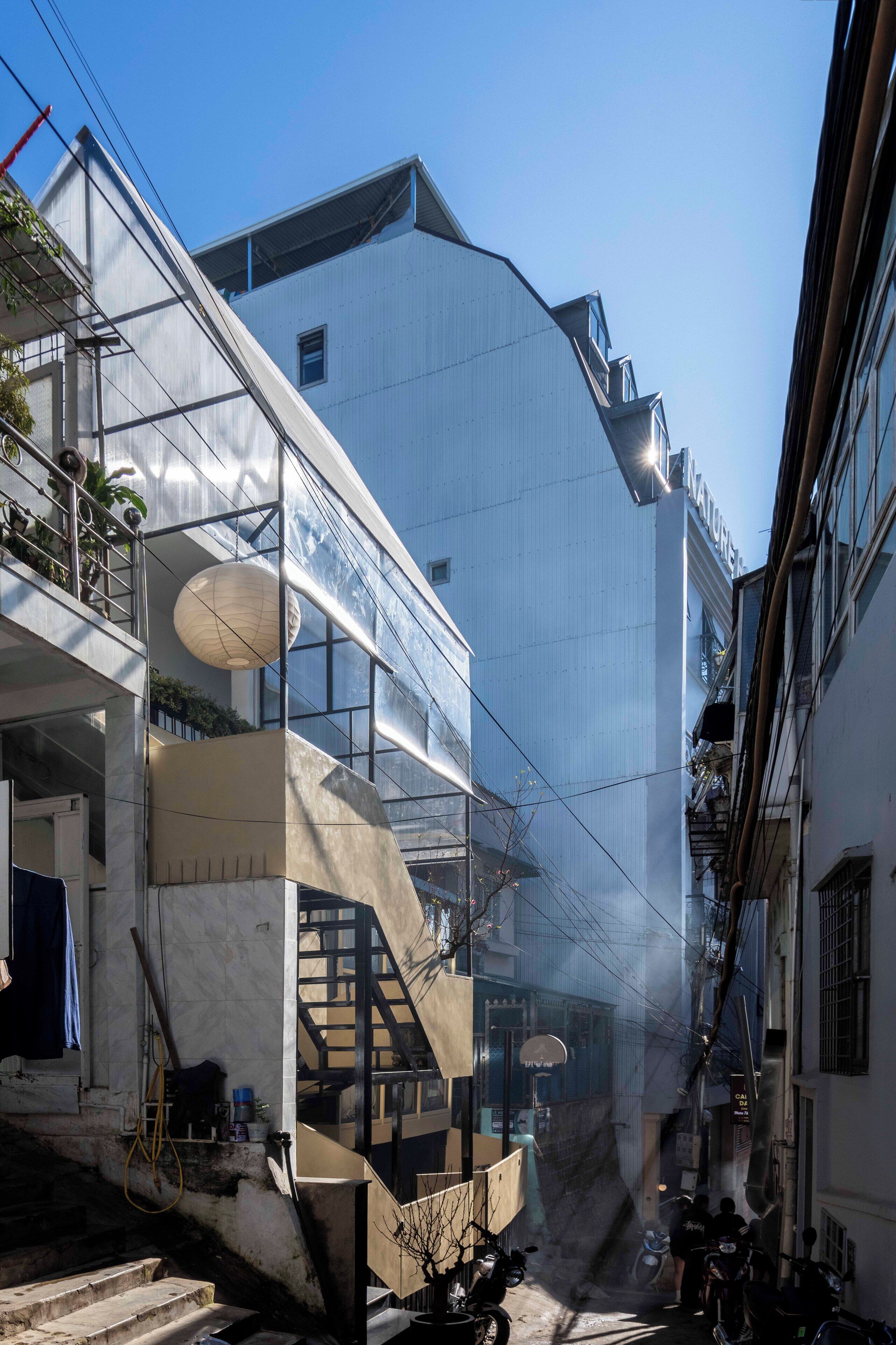 Fachada del alojamiento