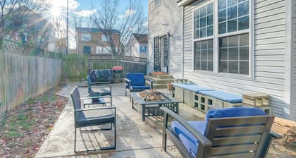 4 Mi to Nationals Park: Quiet Getaway w/ Fire Pit