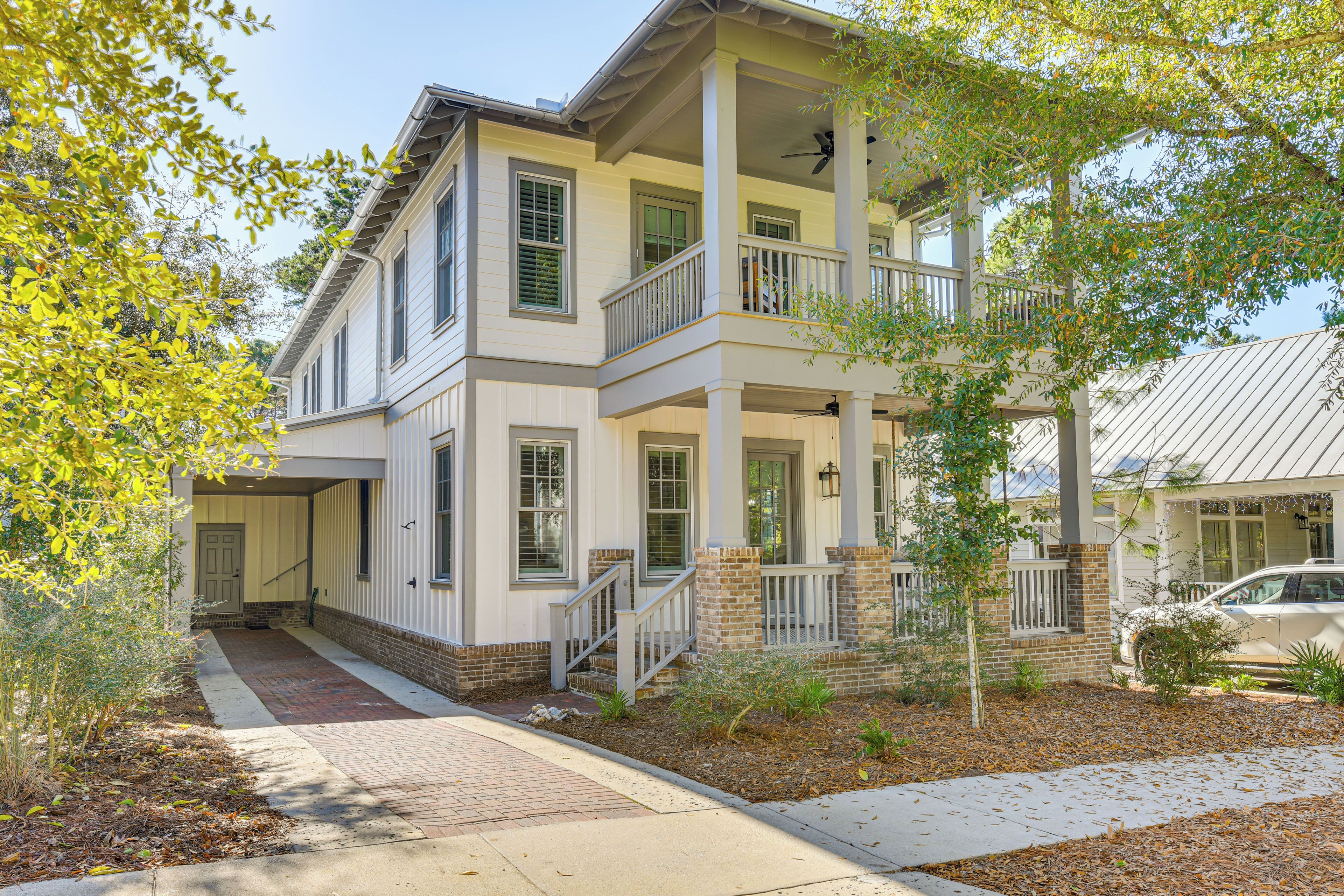 Fachada de la propiedad