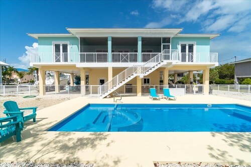 Coco4Fun New Luxury Canal Front with Pool/Spa/Dock