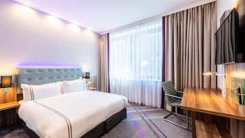 Kahden hengen standard-huone | ĂĂ€nieristys, silitysrauta/-lauta, ilmainen Wi-Fi