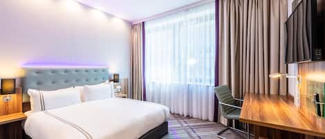 Chambre Standard double | SystĂšme dâinsonorisation, accĂšs au Wi-Fi (inclus)
