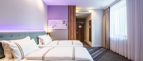 Standard Twin Room | Soundproofing, free WiFi, bed sheets