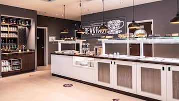 Daily buffet breakfast (EUR 17.9 per person)