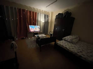 1 makuuhuone, silitysrauta/-lauta, Wi-Fi