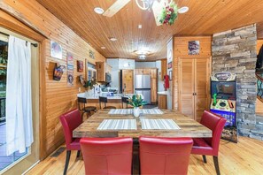 Dining - Direct Lake Front Retreat | Private Dock | 8 Acres (Dandridge)