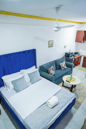 1 bedroom, iron/ironing board, free WiFi