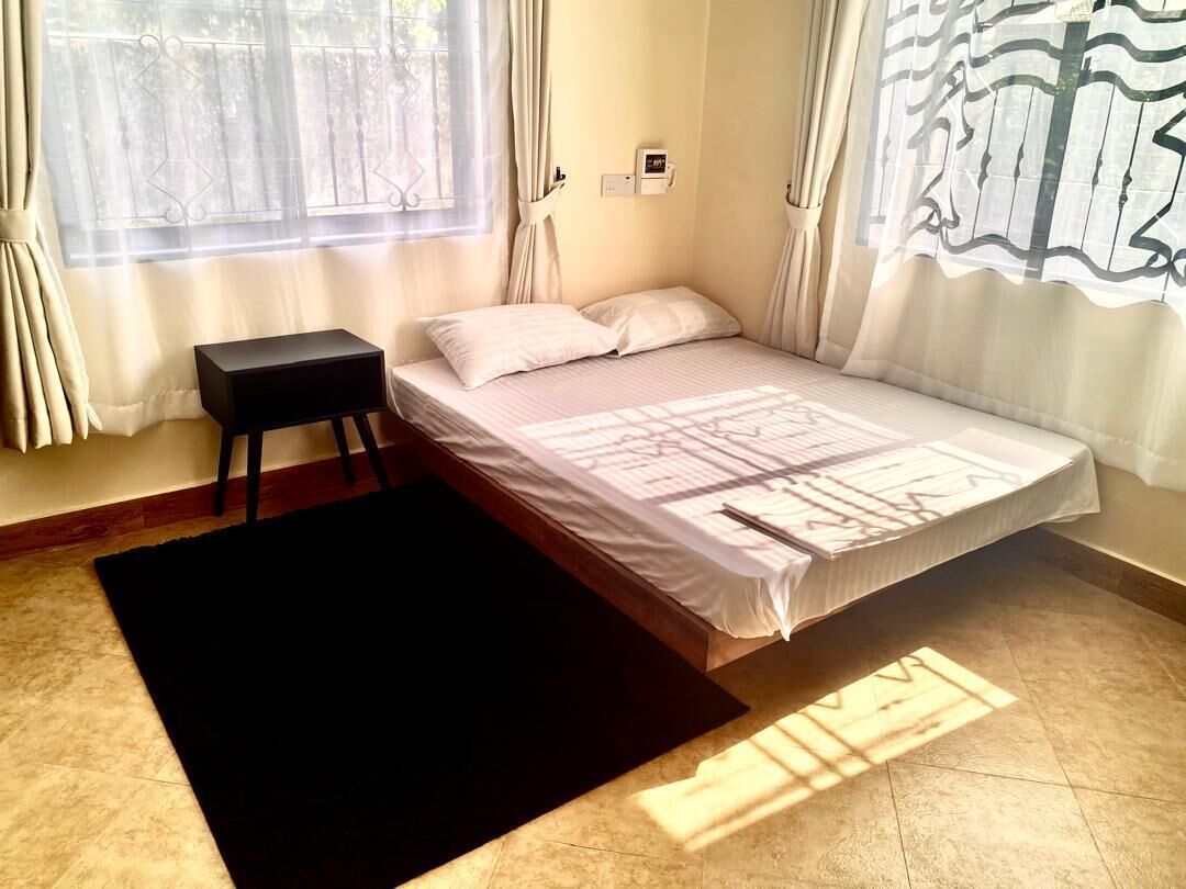 2 slaapkamers, een strijkplank/strijkijzer, wifi, beddengoed