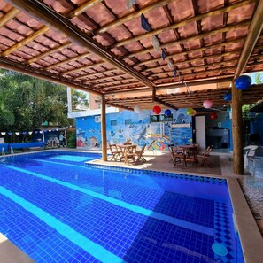 Alberca climatizada 